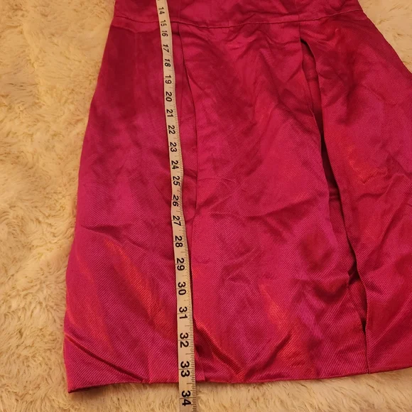 3.1 Phillip Lim Fucshia 1 Shoulder Ruffle Moni Dress Size 6 Small - Picture 4 of 11